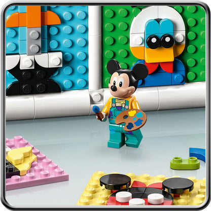LEGO® Disney™ 100 Years of Disney Animation Bộ Lắp Ráp Tranh Treo Tường Nghệ Thuật LEGO 43221 LEGO - ảnh 3 - Đồ chơi lắp ráp