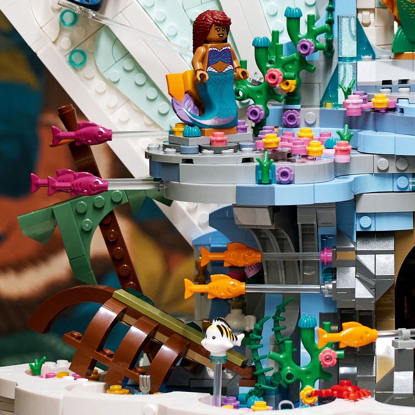 LEGO® Disney™ The Little Mermaid Royal Clam Shell - Mô hình Vỏ Sò Hoàng Gia 43225 - LEGO LEGO - ảnh 4 - Mô hình lắp ráp LEGO
