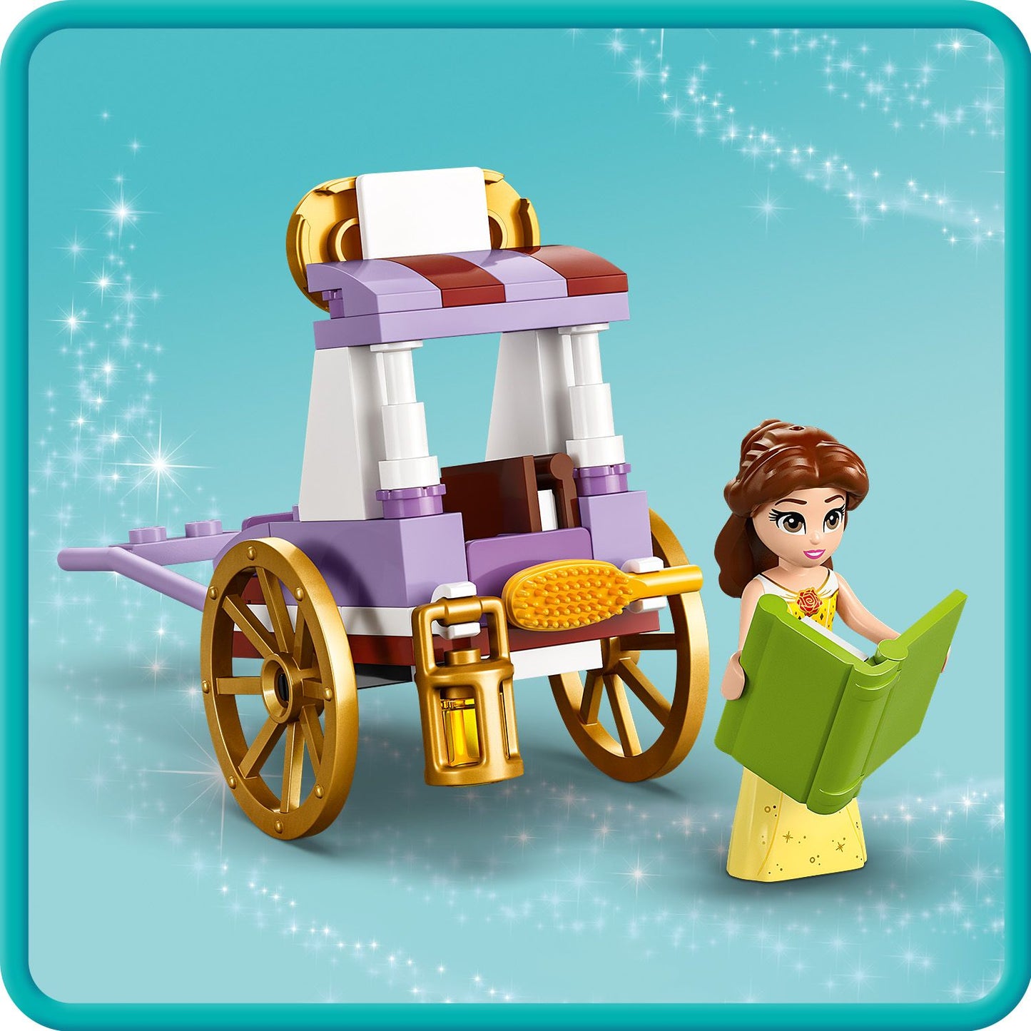 LEGO® Disney™ Belle's Storytime Horse Carriage - Đồ Chơi Lắp Ráp Xe Ngựa Của Công Chúa Belle - LEGO 43233 - Hình ảnh bổ sung 7