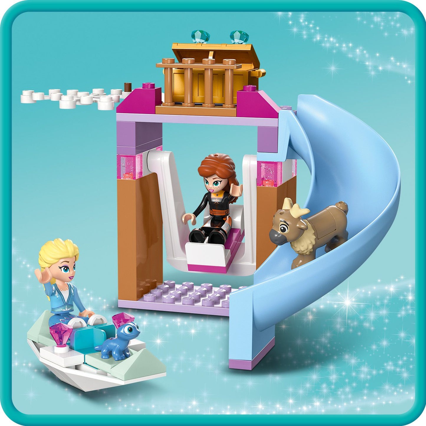 LEGO® Disney™ Elsa's Frozen Castle - Đồ Chơi Lắp Ráp Lâu Đài Băng Giá Elsa (43238) - LEGO LEGO - ảnh 1 - LEGO Building Sets