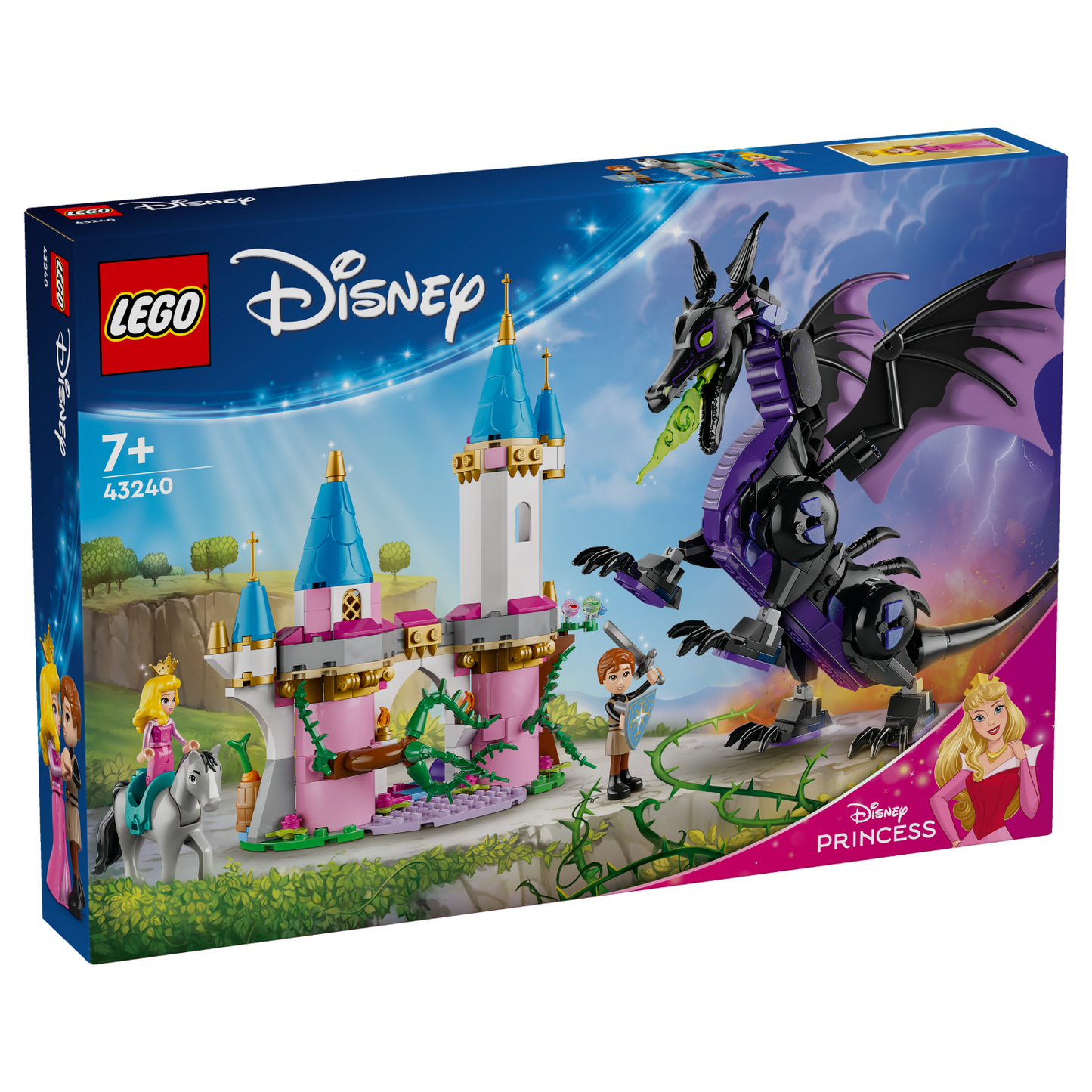 LEGO® Disney™ Maleficent’s Dragon Form - Đồ Chơi Lắp Ráp Rồng Maleficent - LEGO 43240 - Hình ảnh sản phẩm