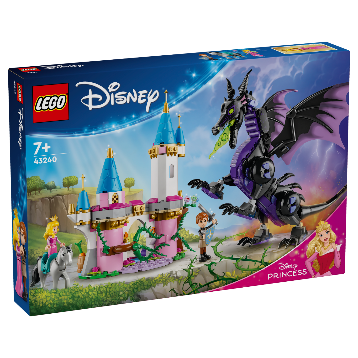 LEGO® Disney™ Maleficent’s Dragon Form - Đồ Chơi Lắp Ráp Rồng Maleficent - LEGO 43240 - Hình ảnh sản phẩm