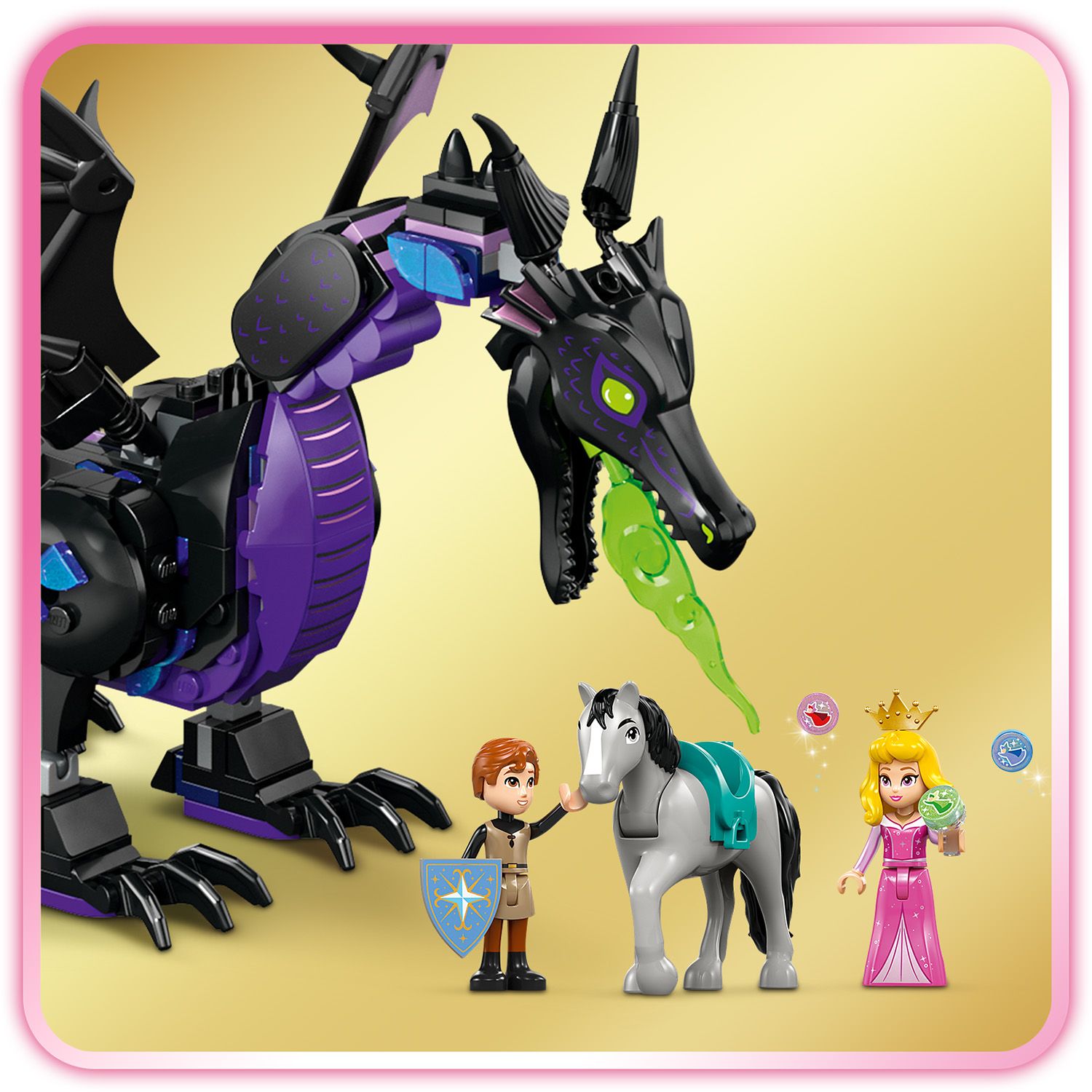LEGO® Disney™ Maleficent’s Dragon Form - Đồ Chơi Lắp Ráp Rồng Maleficent - LEGO 43240 LEGO - ảnh 1 - Building Sets