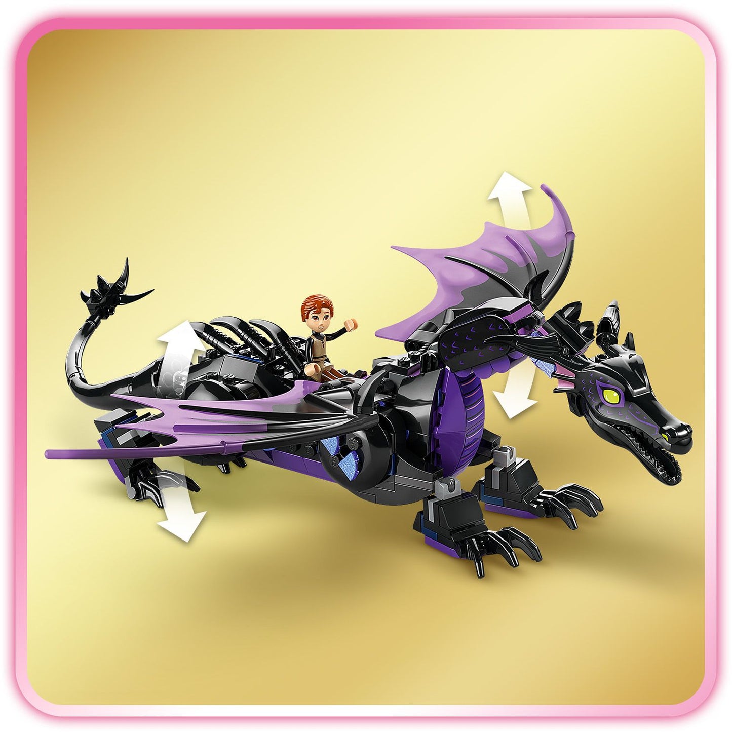 LEGO® Disney™ Maleficent’s Dragon Form - Đồ Chơi Lắp Ráp Rồng Maleficent - LEGO 43240 LEGO - ảnh 2 - Building Sets