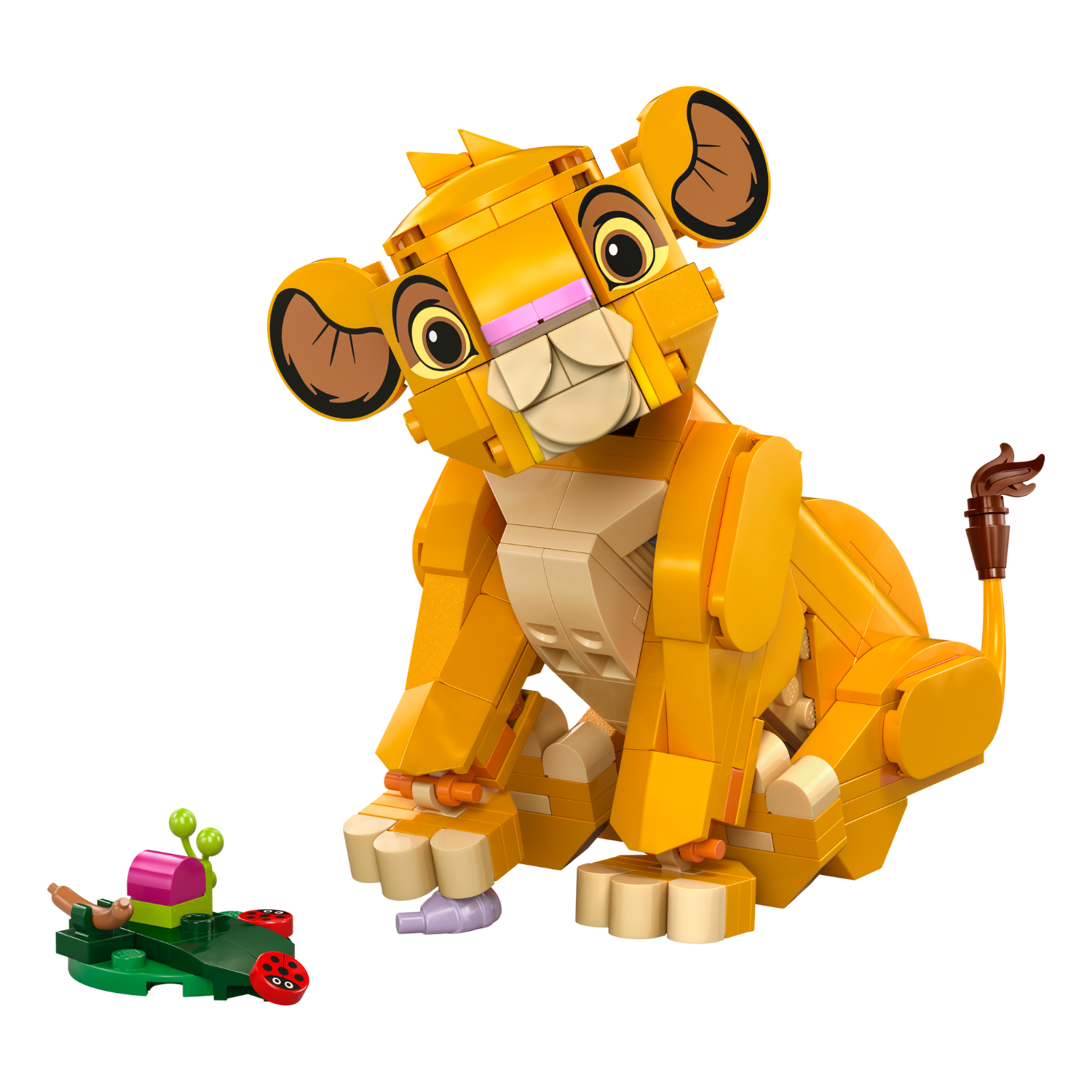 LEGO® Disney™ Simba the Lion King Cub - Đồ Chơi Lắp Ráp Mô Hình Vua Sư Tử LEGO 43243 - Hình ảnh chi tiết 2