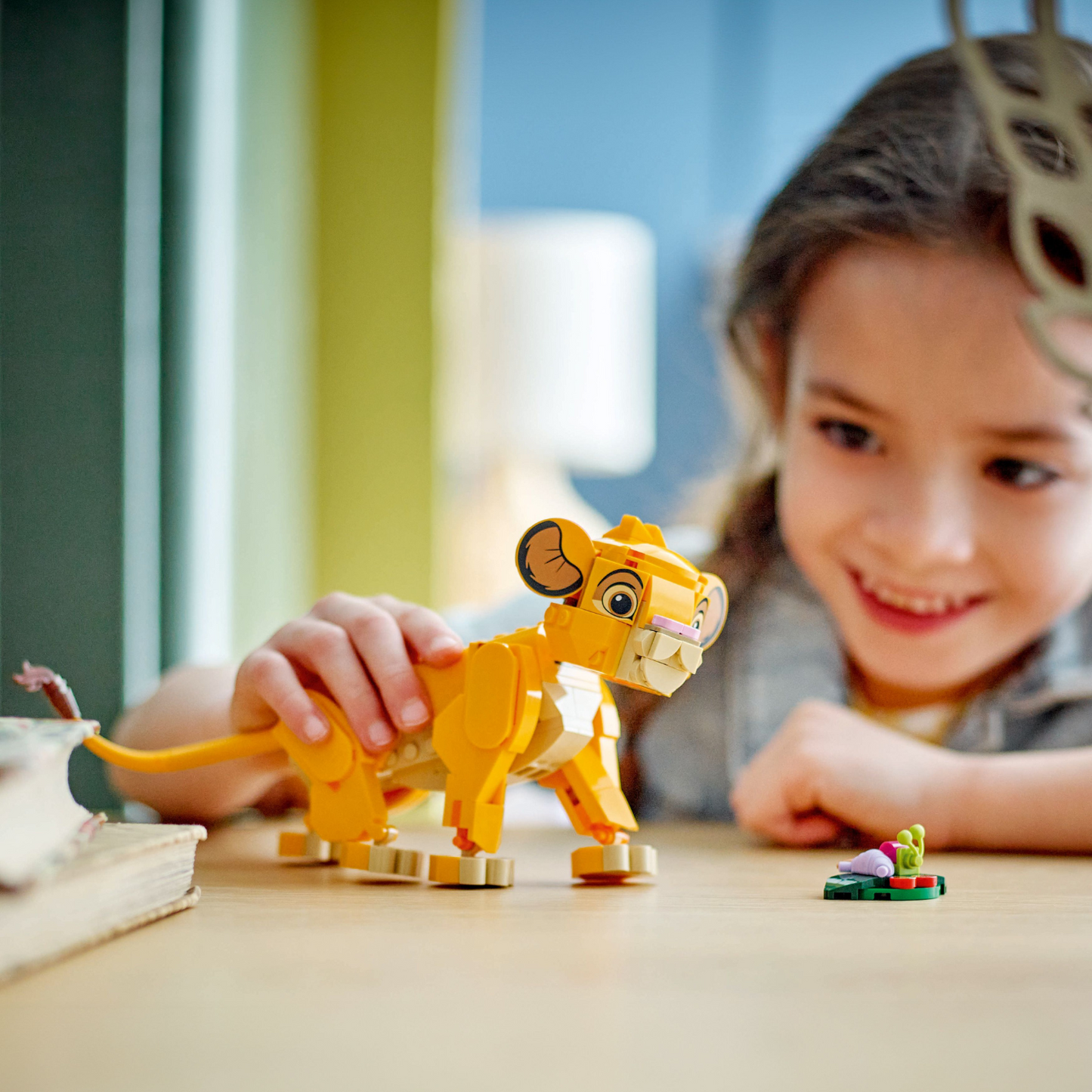 LEGO® Disney™ Simba the Lion King Cub - Đồ Chơi Lắp Ráp Mô Hình Vua Sư Tử LEGO 43243 - Hình ảnh bổ sung 4
