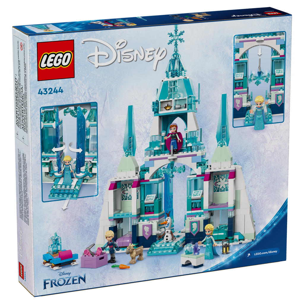 LEGO® Disney™ Elsa's Ice Palace - Bộ Lắp Ráp Lâu Đài Băng Của Elsa - LEGO 43244 - Hình ảnh bổ sung 10