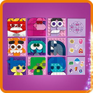 LEGO® Disney™ Inside Out 2 Mood Cubes - Đồ Chơi Lắp Ráp Khối Lập Phương Cảm Xúc - LEGO 43248 - Hình ảnh bổ sung 9