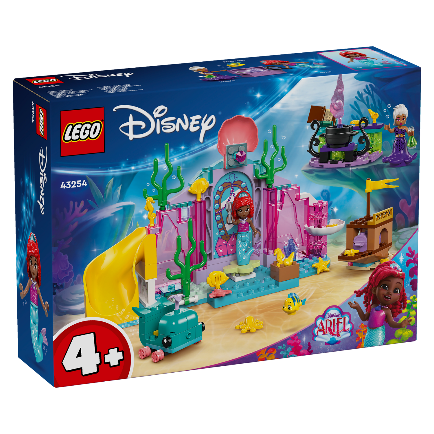 LEGO® Disney™ Ariel’s Crystal Cavern - Đồ Chơi Lắp Ráp Hang Động Pha Lê Của Ariel - LEGO 43254 - Hình ảnh sản phẩm