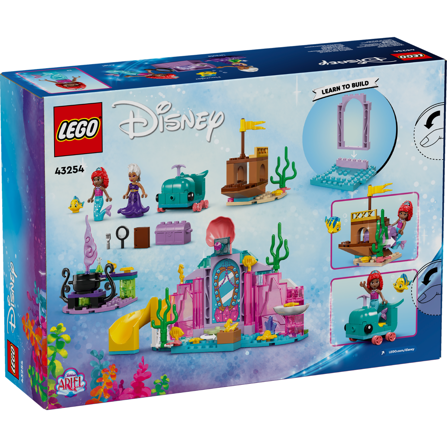 LEGO® Disney™ Ariel’s Crystal Cavern - Đồ Chơi Lắp Ráp Hang Động Pha Lê Của Ariel - LEGO 43254 LEGO - ảnh 4 - Building Set