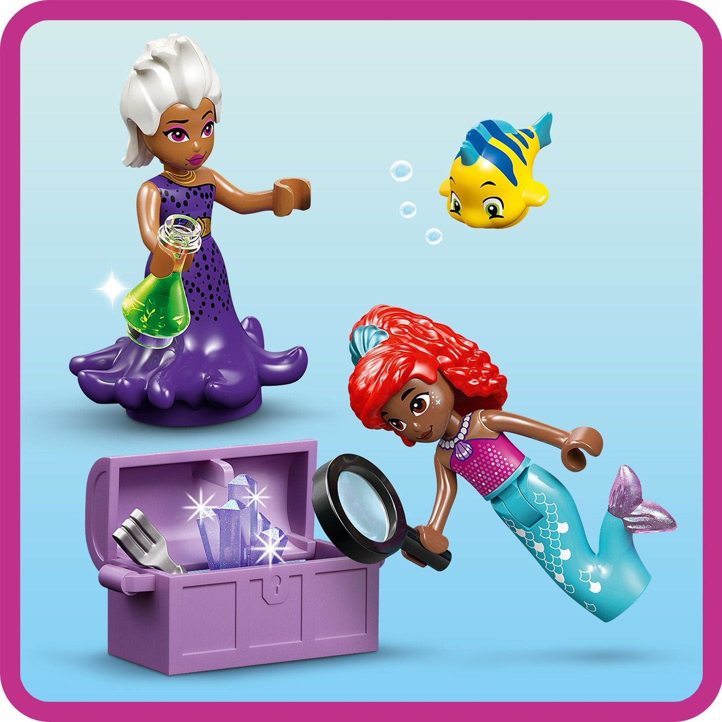 LEGO® Disney™ Ariel’s Crystal Cavern - Đồ Chơi Lắp Ráp Hang Động Pha Lê Của Ariel - LEGO 43254 - Hình ảnh bổ sung 6