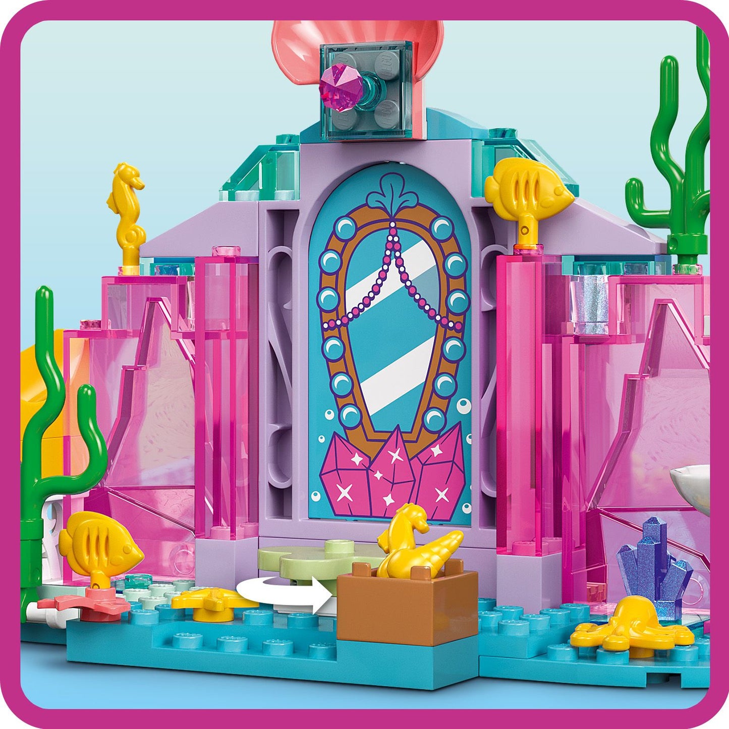 LEGO® Disney™ Ariel’s Crystal Cavern - Đồ Chơi Lắp Ráp Hang Động Pha Lê Của Ariel - LEGO 43254 LEGO - ảnh 1 - Building Set