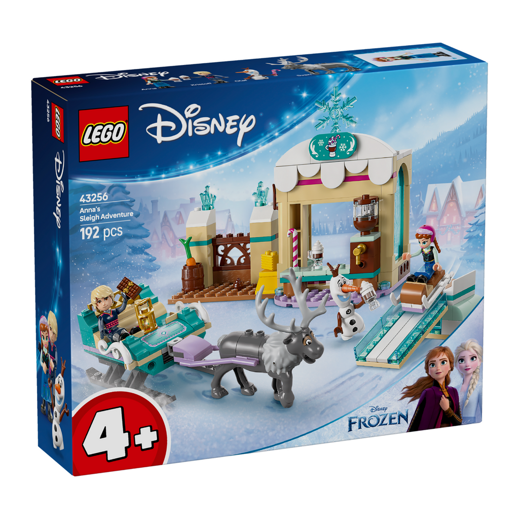 LEGO® Disney™ Anna's Sleigh Adventure - Đồ chơi lắp ráp Xe Trượt Tuyết Anna Frozen - LEGO 43256 - Hình ảnh sản phẩm