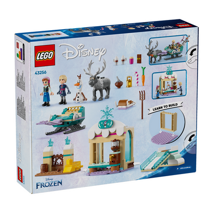 LEGO® Disney™ Anna's Sleigh Adventure - Đồ chơi lắp ráp Xe Trượt Tuyết Anna Frozen - LEGO 43256