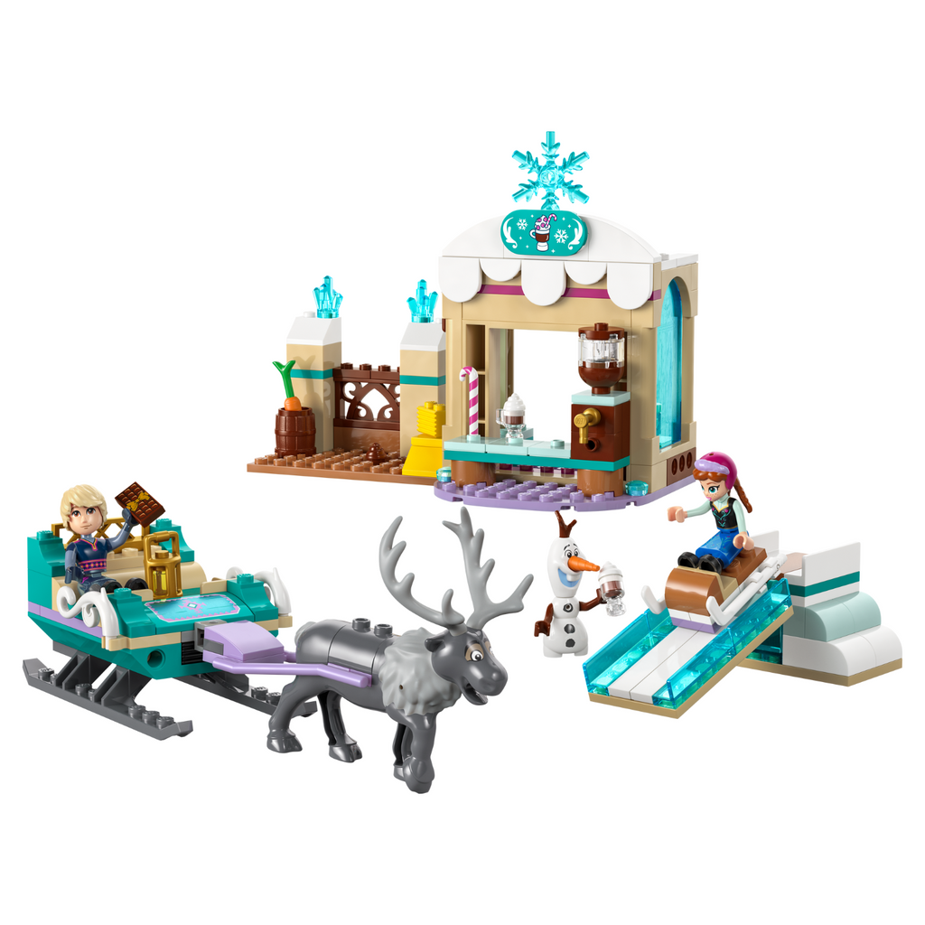 LEGO® Disney™ Anna's Sleigh Adventure - Đồ chơi lắp ráp Xe Trượt Tuyết Anna Frozen - LEGO 43256 - Hình ảnh chi tiết 2