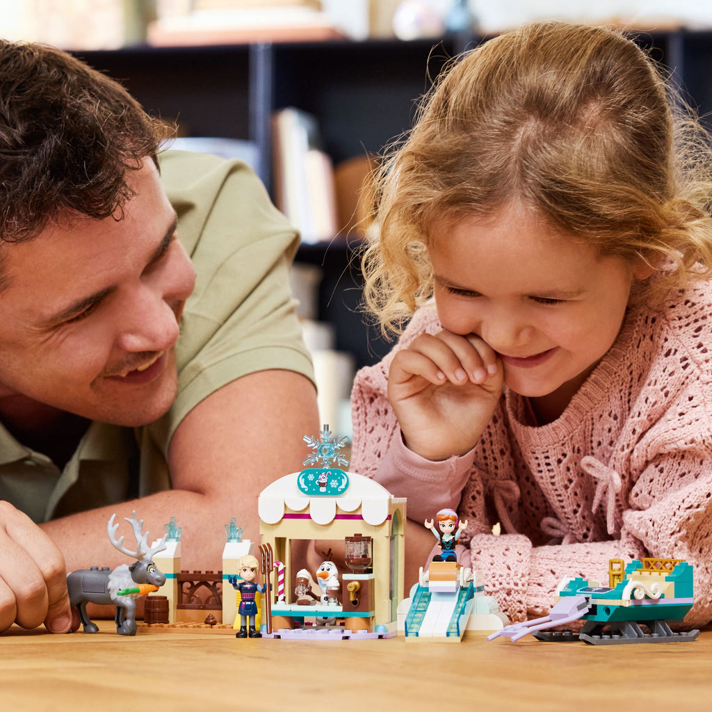 LEGO® Disney™ Anna's Sleigh Adventure - Đồ chơi lắp ráp Xe Trượt Tuyết Anna Frozen - LEGO 43256 - Góc nhìn khác 3
