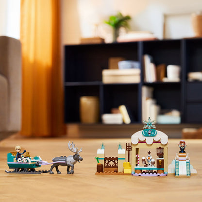 LEGO® Disney™ Anna's Sleigh Adventure - Đồ chơi lắp ráp Xe Trượt Tuyết Anna Frozen - LEGO 43256 - Hình ảnh bổ sung 5