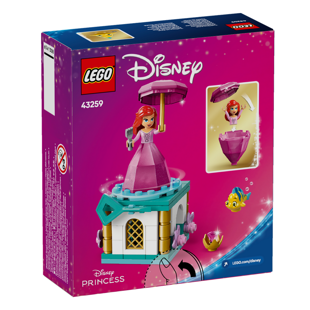 LEGO® Disney™ Twirling Ariel - Đồ Chơi Lắp Ráp Nàng Tiên Cá Xoay Tròn - LEGO 43259