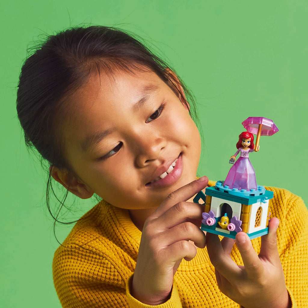 LEGO® Disney™ Twirling Ariel - Đồ Chơi Lắp Ráp Nàng Tiên Cá Xoay Tròn - LEGO 43259 - Góc nhìn khác 3