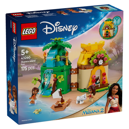 LEGO® Disney™ Moana’s Island Fun - Đồ chơi lắp ráp Hòn đảo bí mật - LEGO 43260 - Hình ảnh sản phẩm