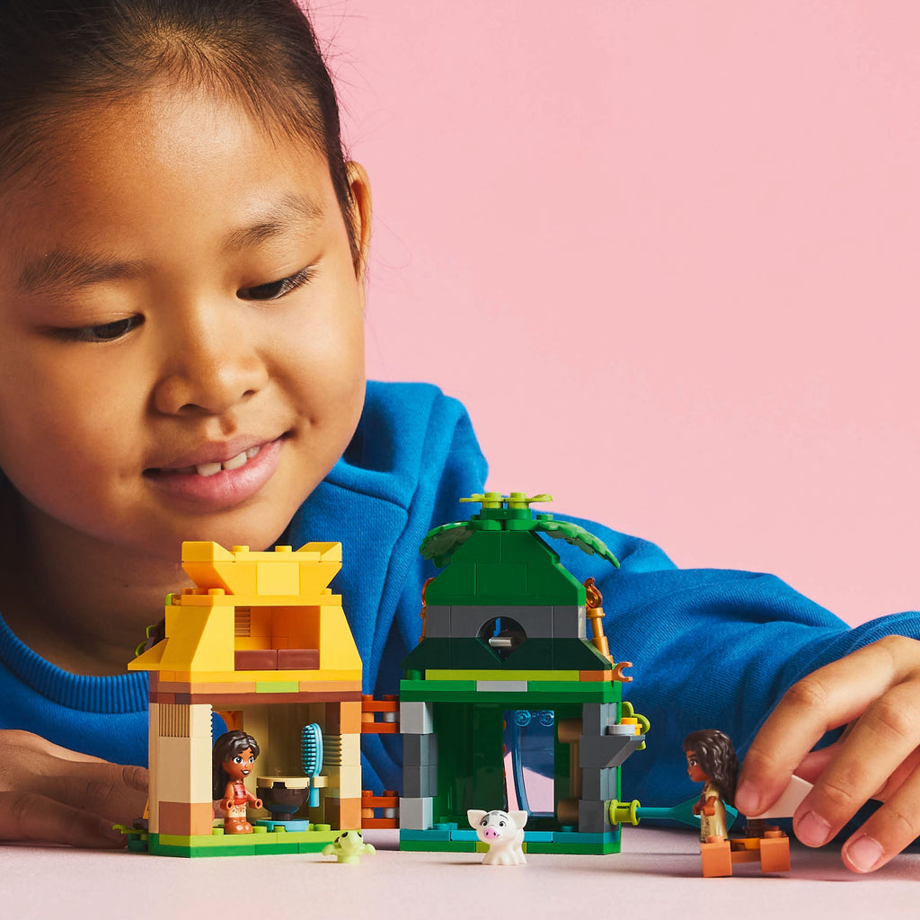 LEGO® Disney™ Moana’s Island Fun - Đồ chơi lắp ráp Hòn đảo bí mật - LEGO 43260 - Góc nhìn khác 3