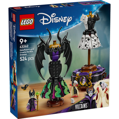LEGO® Disney™ Villains Maleficent’s and Cruella De Vil’s Dresses - Bộ Lắp Ráp Váy Phản Diện Disney - LEGO 43262 - Hình ảnh sản phẩm