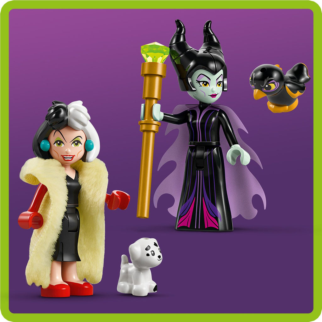 LEGO® Disney™ Villains Maleficent’s and Cruella De Vil’s Dresses - Bộ Lắp Ráp Váy Phản Diện Disney - LEGO 43262 LEGO - ảnh 1 