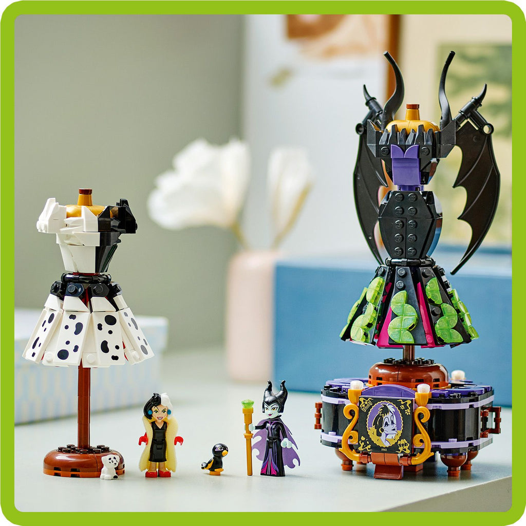 LEGO® Disney™ Villains Maleficent’s and Cruella De Vil’s Dresses - Bộ Lắp Ráp Váy Phản Diện Disney - LEGO 43262 LEGO - ảnh 3 