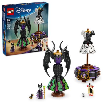 LEGO® Disney™ Villains Maleficent’s and Cruella De Vil’s Dresses - Bộ Lắp Ráp Váy Phản Diện Disney - LEGO 43262 LEGO - ảnh 4 