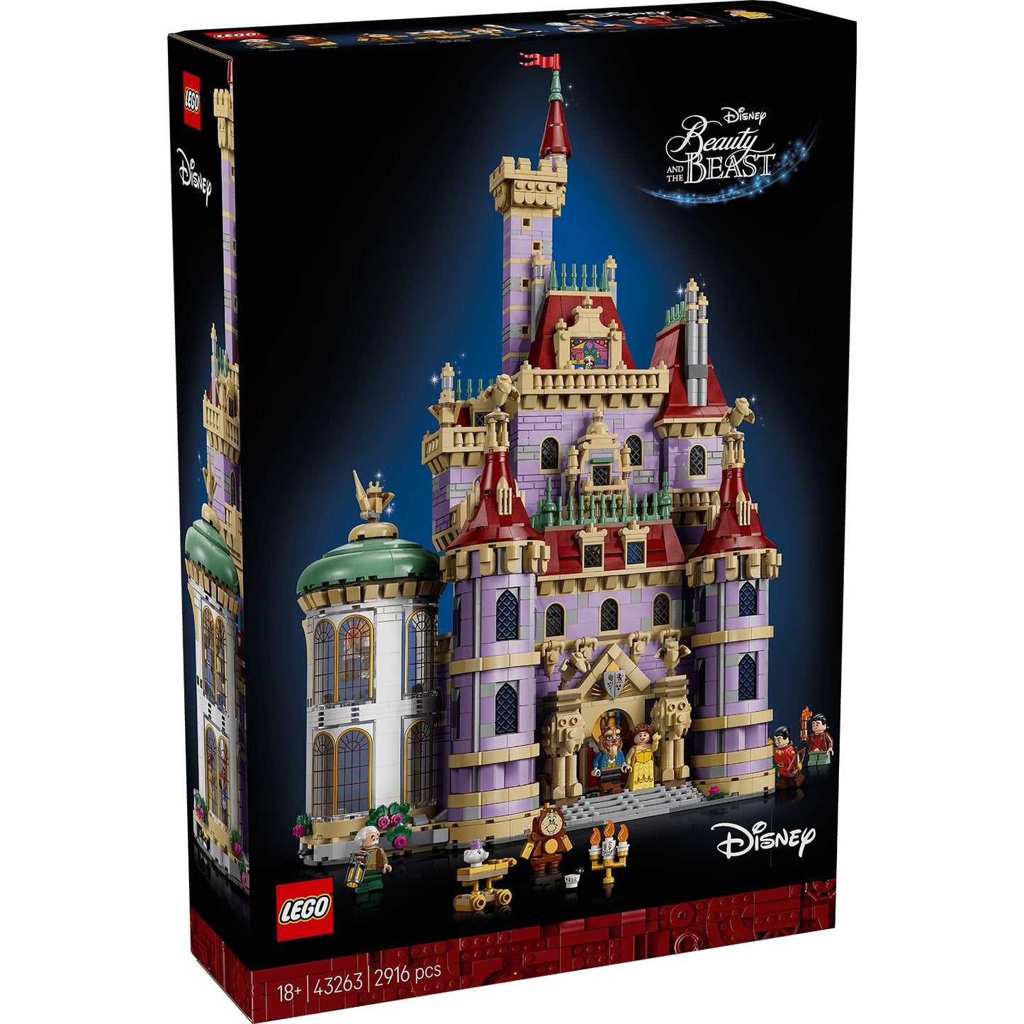 LEGO® Disney™ Princess Beauty and the Beast Castle - Mô hình Lâu đài Người Đẹp và Quái Vật - Chính hãng LEGO 43263 - Hình ảnh sản phẩm