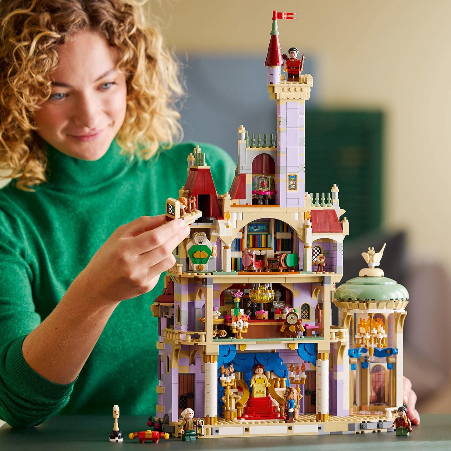 LEGO® Disney™ Princess Beauty and the Beast Castle - Mô hình Lâu đài Người Đẹp và Quái Vật - Chính hãng LEGO 43263
