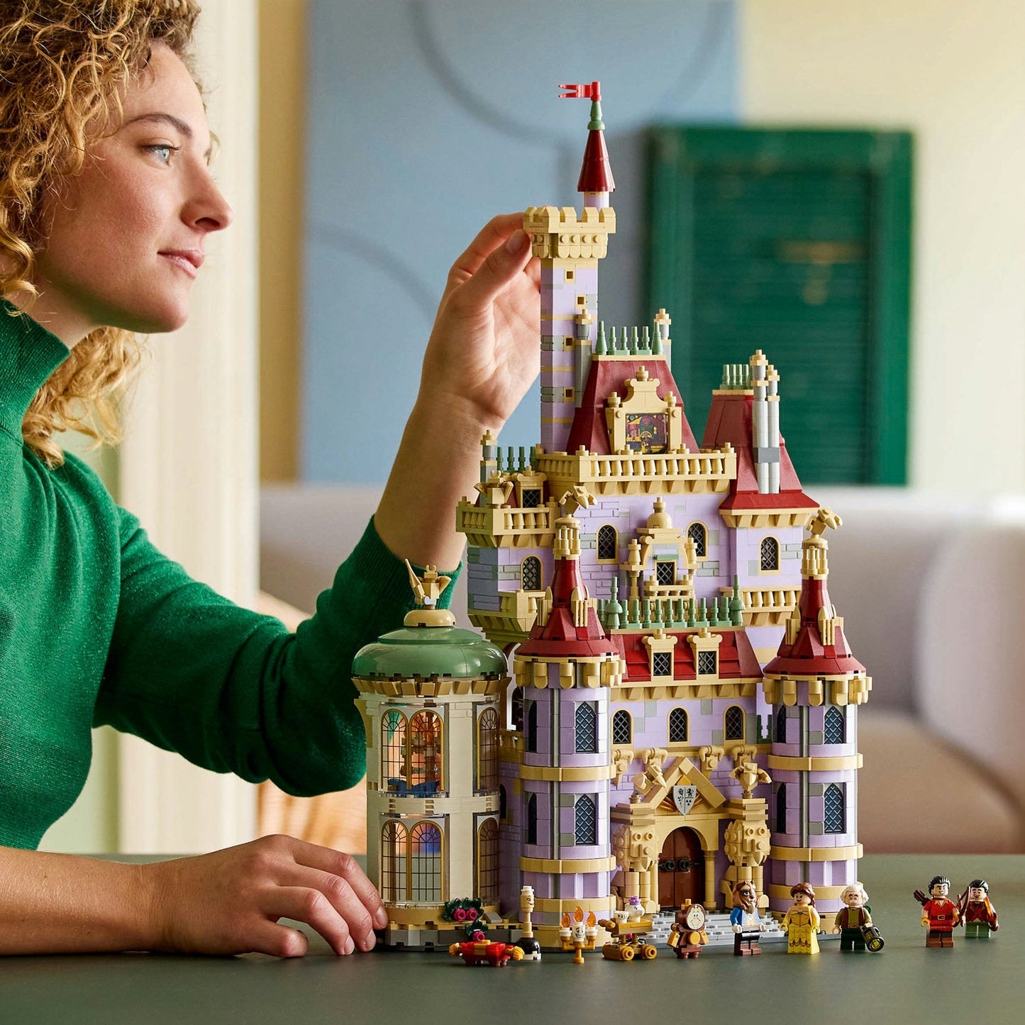 LEGO® Disney™ Princess Beauty and the Beast Castle - Mô hình Lâu đài Người Đẹp và Quái Vật - Chính hãng LEGO 43263 - Hình ảnh bổ sung 4