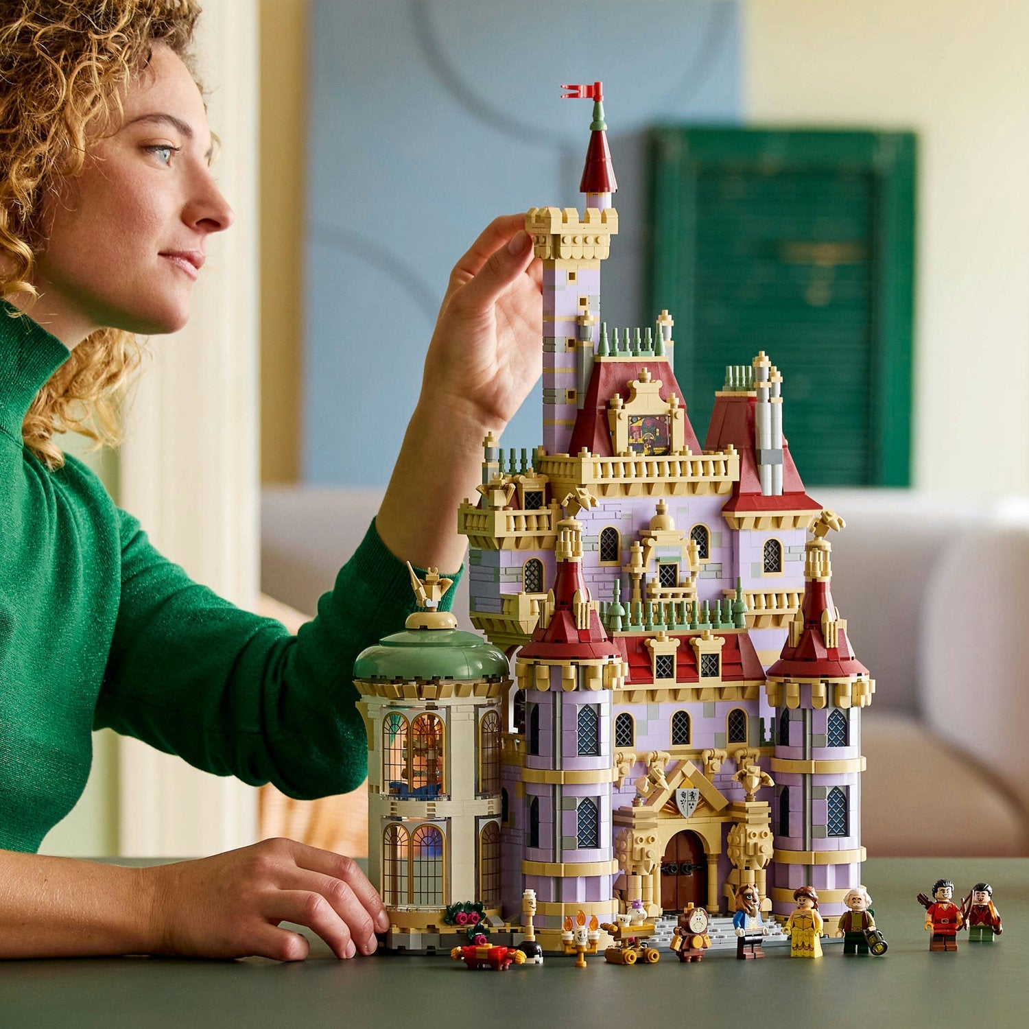 LEGO® Disney™ Princess Beauty and the Beast Castle - Mô hình Lâu đài Người Đẹp và Quái Vật - Chính hãng LEGO 43263 - Hình ảnh bổ sung 4