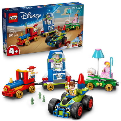 LEGO® Disney™ & Pixar's Toy Story Celebration Train & RC Car - Đồ Chơi Lắp Ráp Đoàn Tàu Kỷ Niệm (43264)