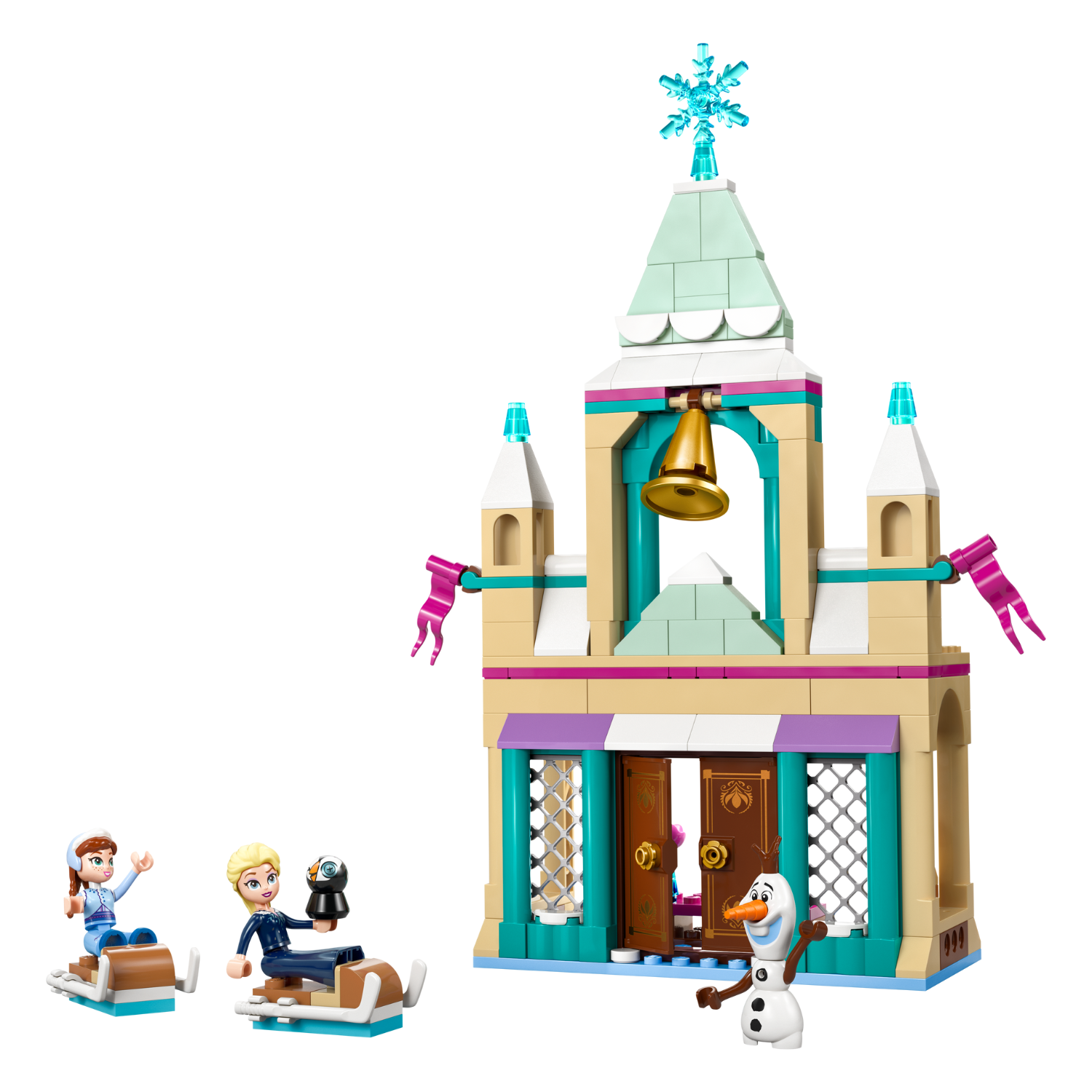 LEGO® Disney™ Arendelle Frozen Castle - Đồ Chơi Lắp Ráp Lâu Đài Băng Giá - LEGO 43265 - Hình ảnh chi tiết 2