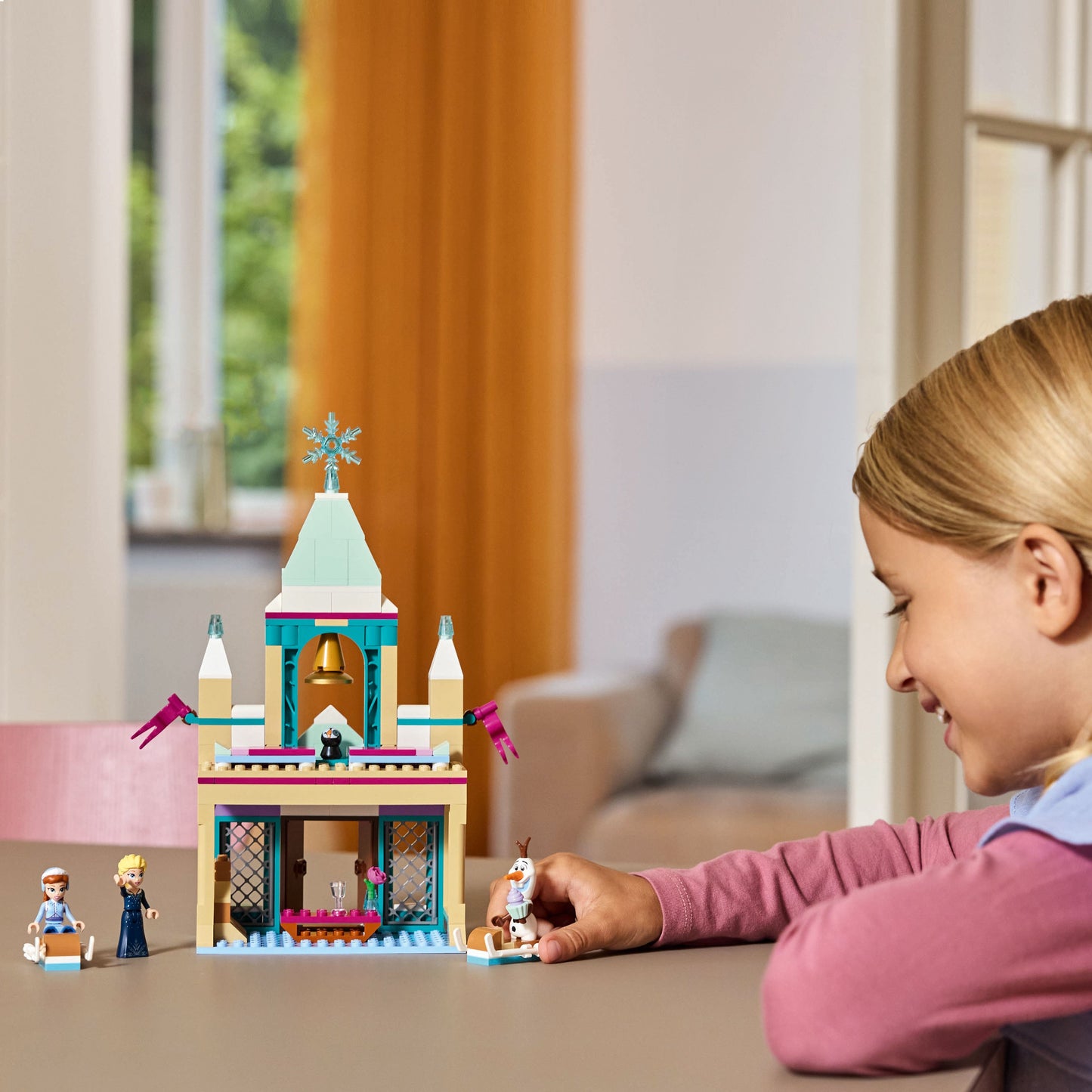 LEGO® Disney™ Arendelle Frozen Castle - Đồ Chơi Lắp Ráp Lâu Đài Băng Giá - LEGO 43265 - Góc nhìn khác 3