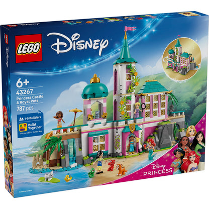 LEGO® Disney™ Princess Castle & Royal Pets - Đồ Chơi Lắp Ráp Lâu Đài Công Chúa Disney - LEGO 43267 - Hình ảnh sản phẩm