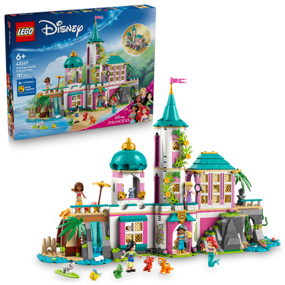 LEGO® Disney™ Princess Castle & Royal Pets - Đồ Chơi Lắp Ráp Lâu Đài Công Chúa Disney - LEGO 43267 - Hình ảnh bổ sung 9