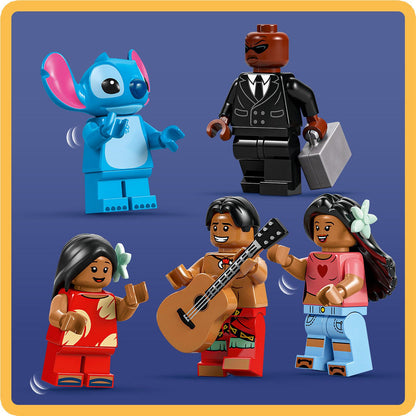 LEGO® Disney™ Lilo and Stitch Beach House - Đồ Chơi Lắp Ráp Ngôi Nhà Bãi Biển LEGO 43268 LEGO - ảnh 4 - LEGO Disney