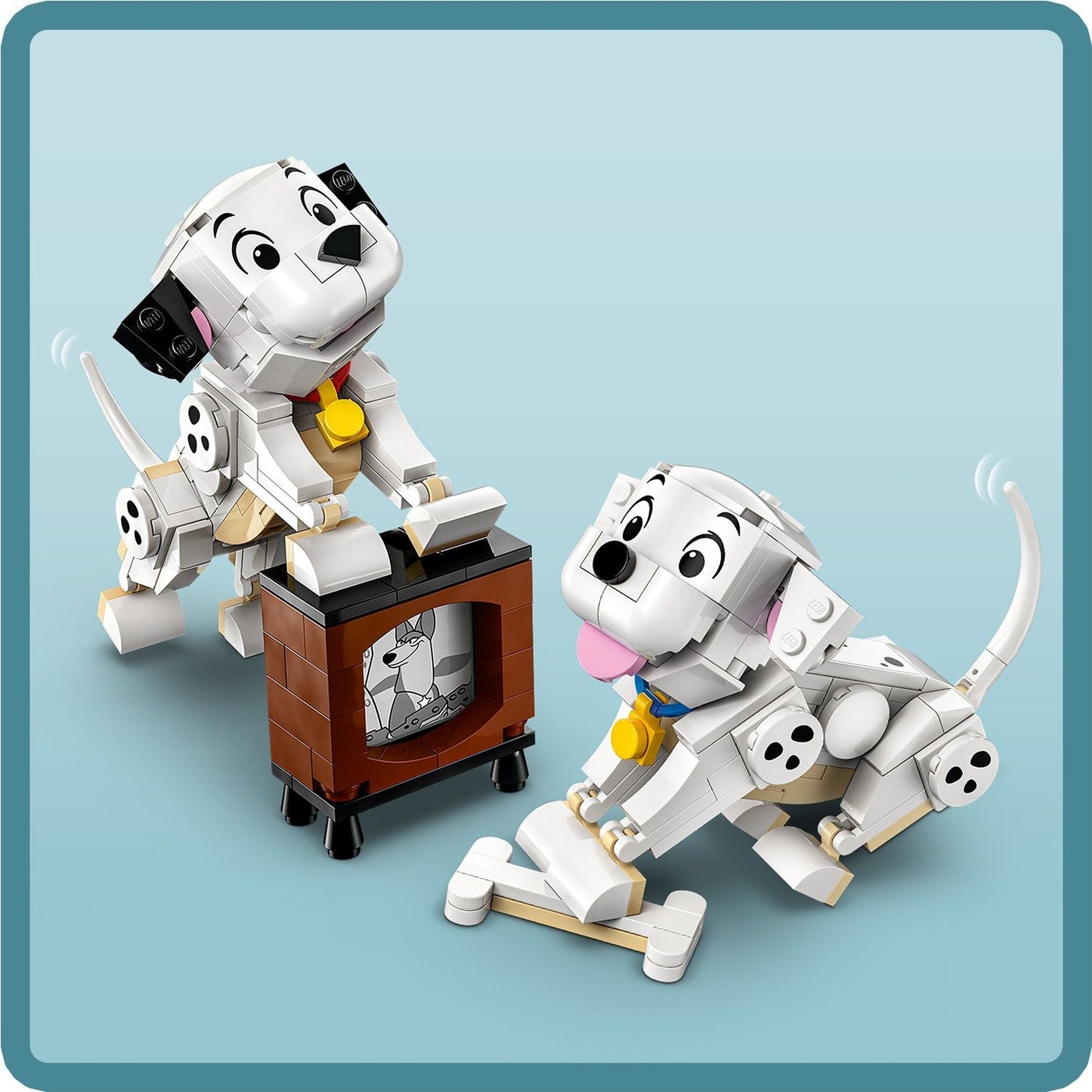 LEGO® Disney™ Lucky & Penny 101 Dalmatians Puppies - Đồ Chơi Lắp Ráp 101 Chú Chó Đốm LEGO 43271 LEGO - ảnh 1 - Đồ chơi lắp rá