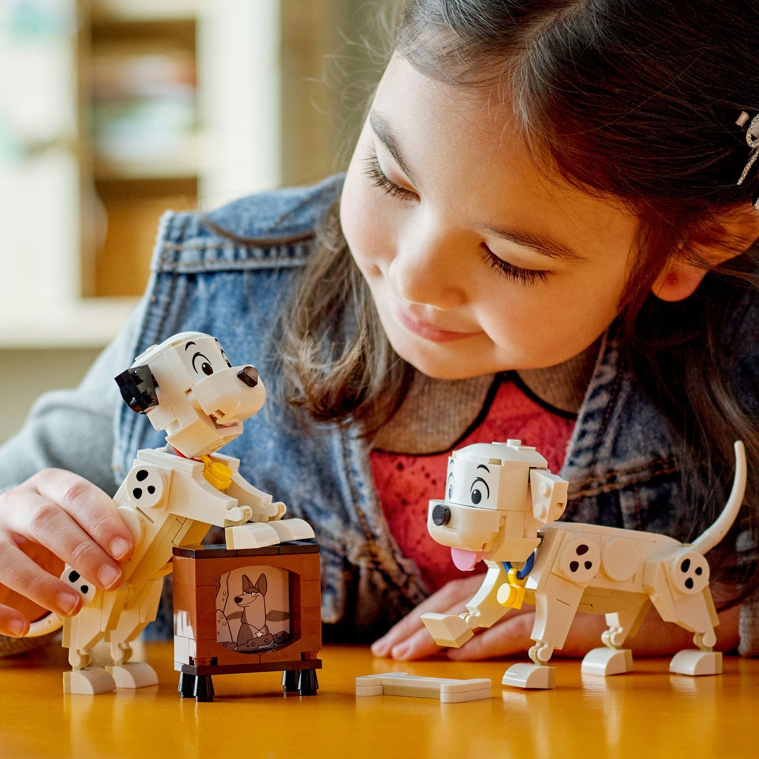 LEGO® Disney™ Lucky & Penny 101 Dalmatians Puppies - Đồ Chơi Lắp Ráp 101 Chú Chó Đốm LEGO 43271 - Góc nhìn khác 3