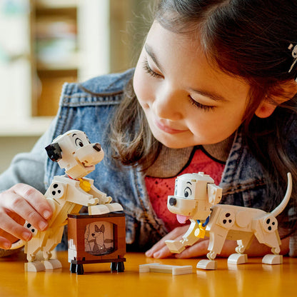 LEGO® Disney™ Lucky & Penny 101 Dalmatians Puppies - Đồ Chơi Lắp Ráp 101 Chú Chó Đốm LEGO 43271 - Góc nhìn khác 3