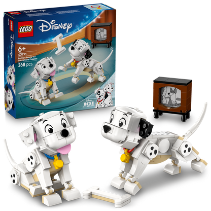 LEGO® Disney™ Lucky & Penny 101 Dalmatians Puppies - Đồ Chơi Lắp Ráp 101 Chú Chó Đốm LEGO 43271