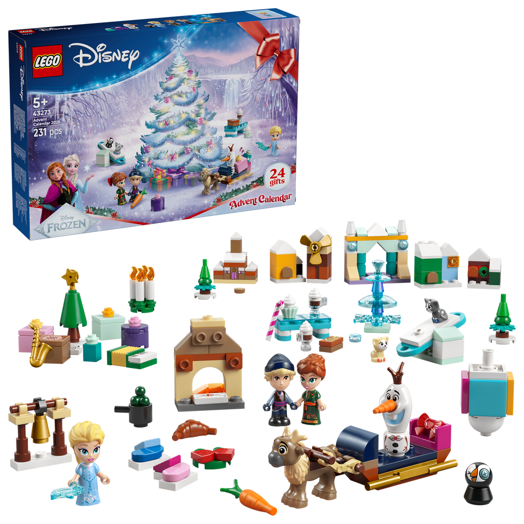 LEGO® Disney Frozen Advent Calendar 2025 - Bộ Lịch Giáng Sinh Frozen Nữ Hoàng Băng Giá (43273) LEGO - ảnh 3 - Building Set