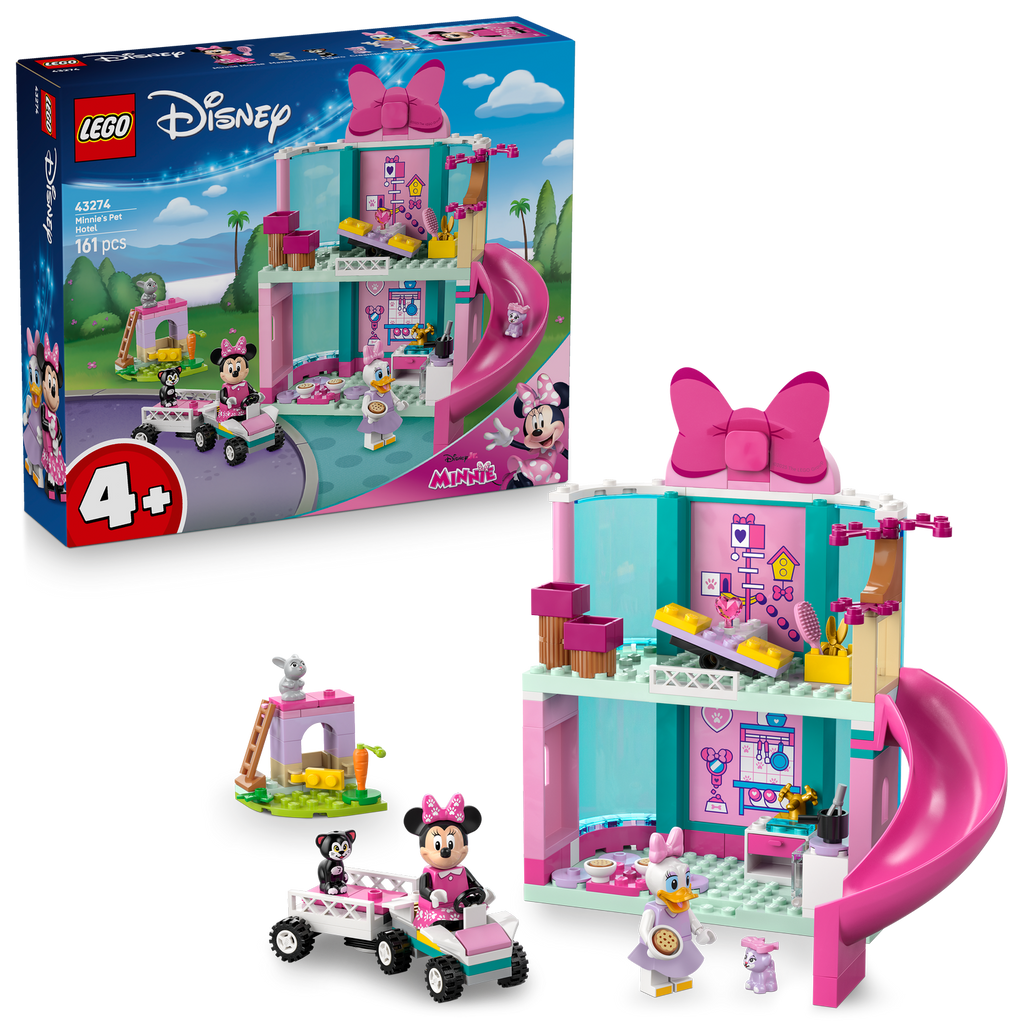 LEGO® Disney™ Mickey & Friends: Minnie's Pet Hotel - Đồ chơi lắp ráp Khách sạn thú cưng của Minnie - LEGO 43274 LEGO - ảnh 5 