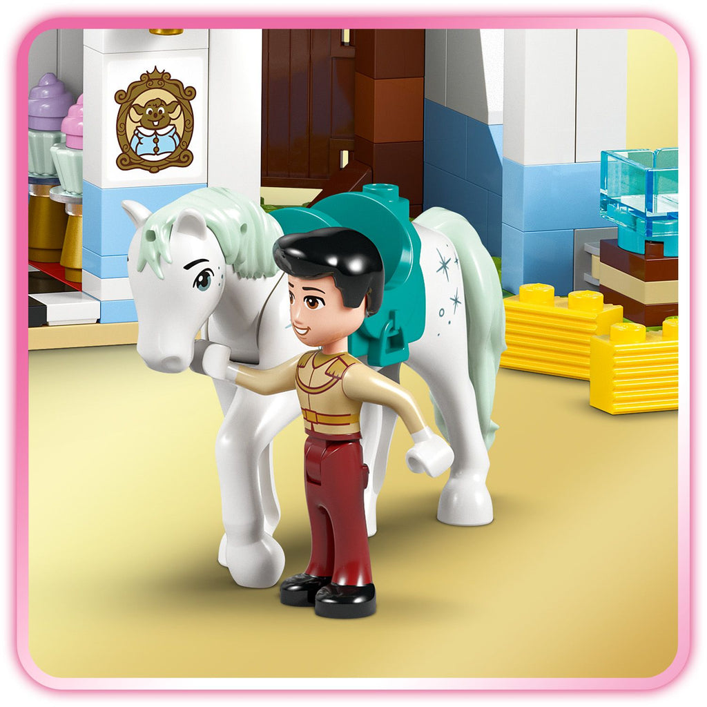 LEGO® Disney™ Cinderella’s Castle & Horse Carriage - Đồ chơi lắp ráp Lâu đài và Xe ngựa Lọ Lem LEGO 43275