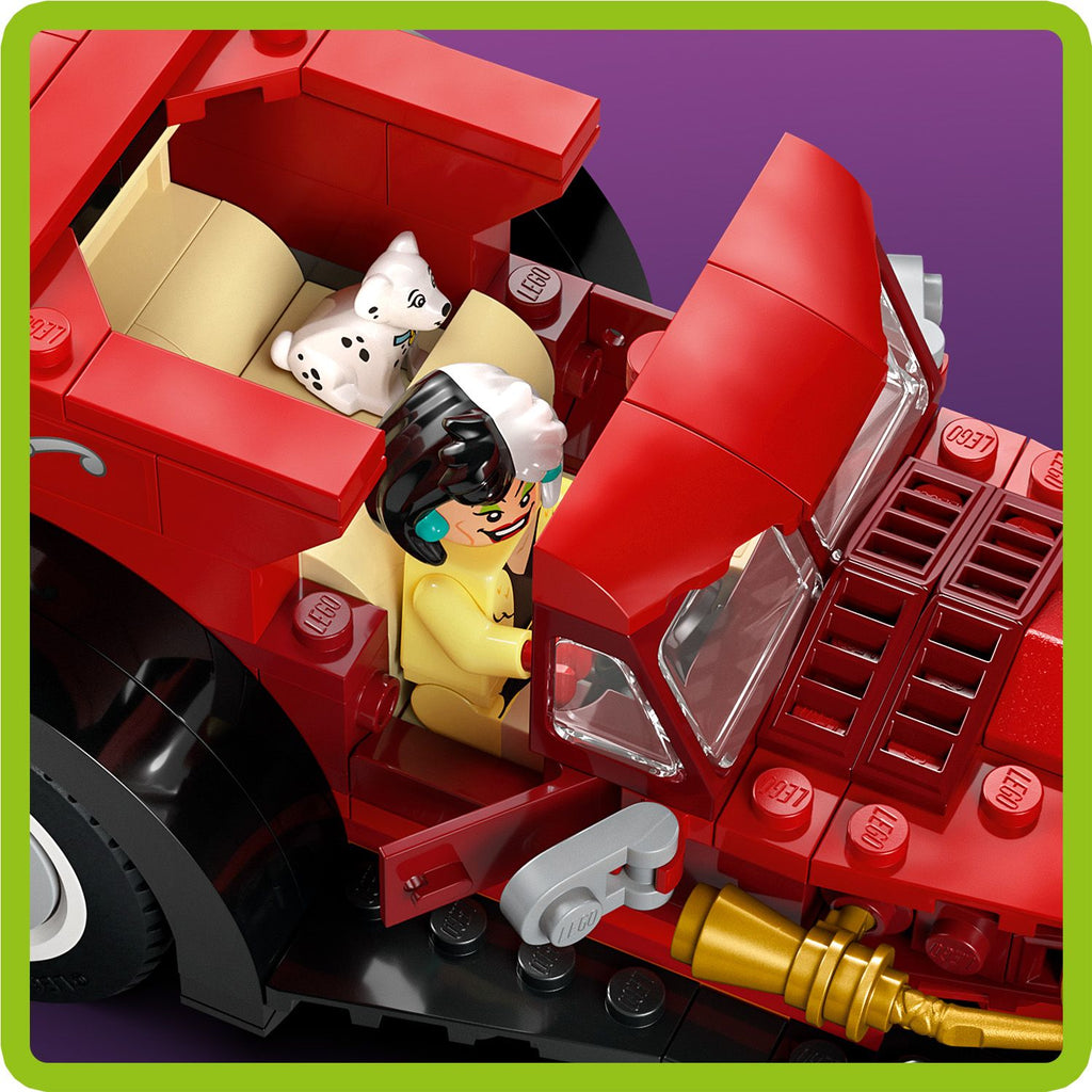 LEGO® Disney Cruella De Vil’s Car - Xe Ô Tô Đồ Chơi Lắp Ráp LEGO 43277 LEGO - ảnh 4 - LEGO Sets