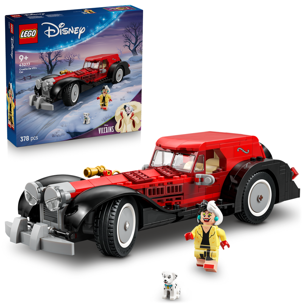LEGO® Disney Cruella De Vil’s Car - Xe Ô Tô Đồ Chơi Lắp Ráp LEGO 43277