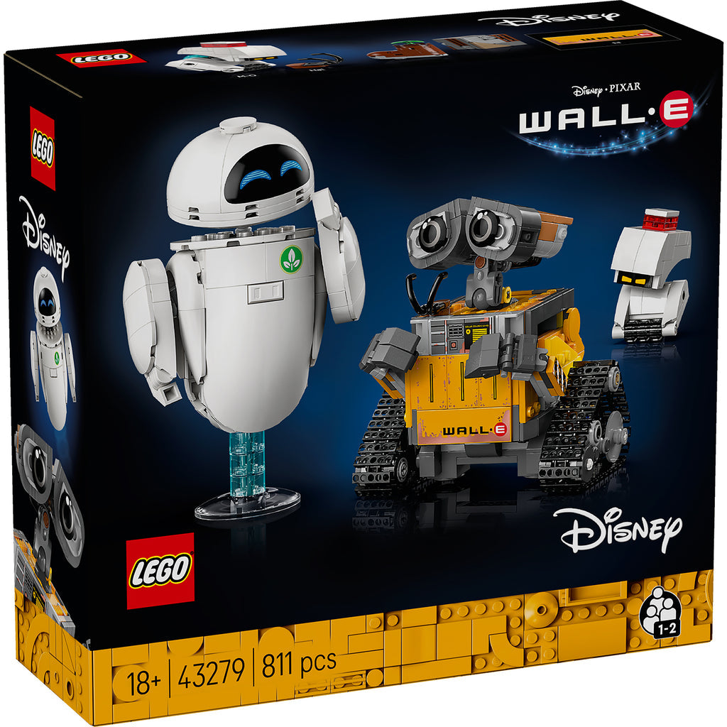 LEGO® Disney and Pixar WALL-E and EVE - Mô hình lắp ráp Robot Disney cao cấp - LEGO 43279 LEGO - ảnh 2 - LEGO Sets