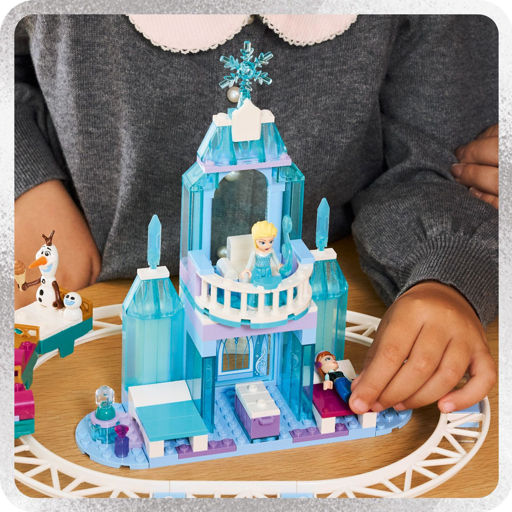 LEGO® | Disney Frozen Elsa’s Ice Castle & Snow Ride Adventure - Bộ Lắp Ráp Lâu Đài Băng Giá - LEGO 43281 - Hình ảnh bổ sung 8